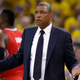 Head coach Doc Rivers of the Los Angeles Clippers questions a call during the team’s game against the Golden State Warriors in Game 6 of the Western Conference Quarterfinals during the 2014 NBA Playoffs at Oracle Arena May 1, 2014, in Oakland, Calif.
Ezra Shaw/Getty Images